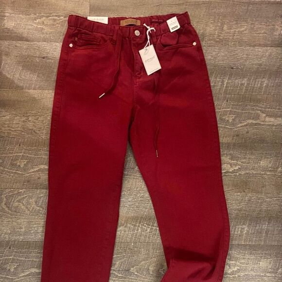 Judy Blue Denim - Judy Blue Wine Joggers